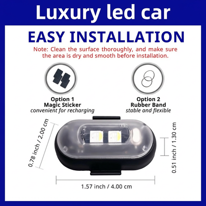Luxury led car