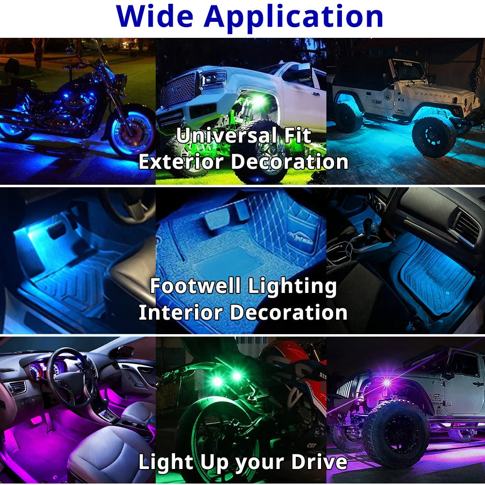 Luxury led car